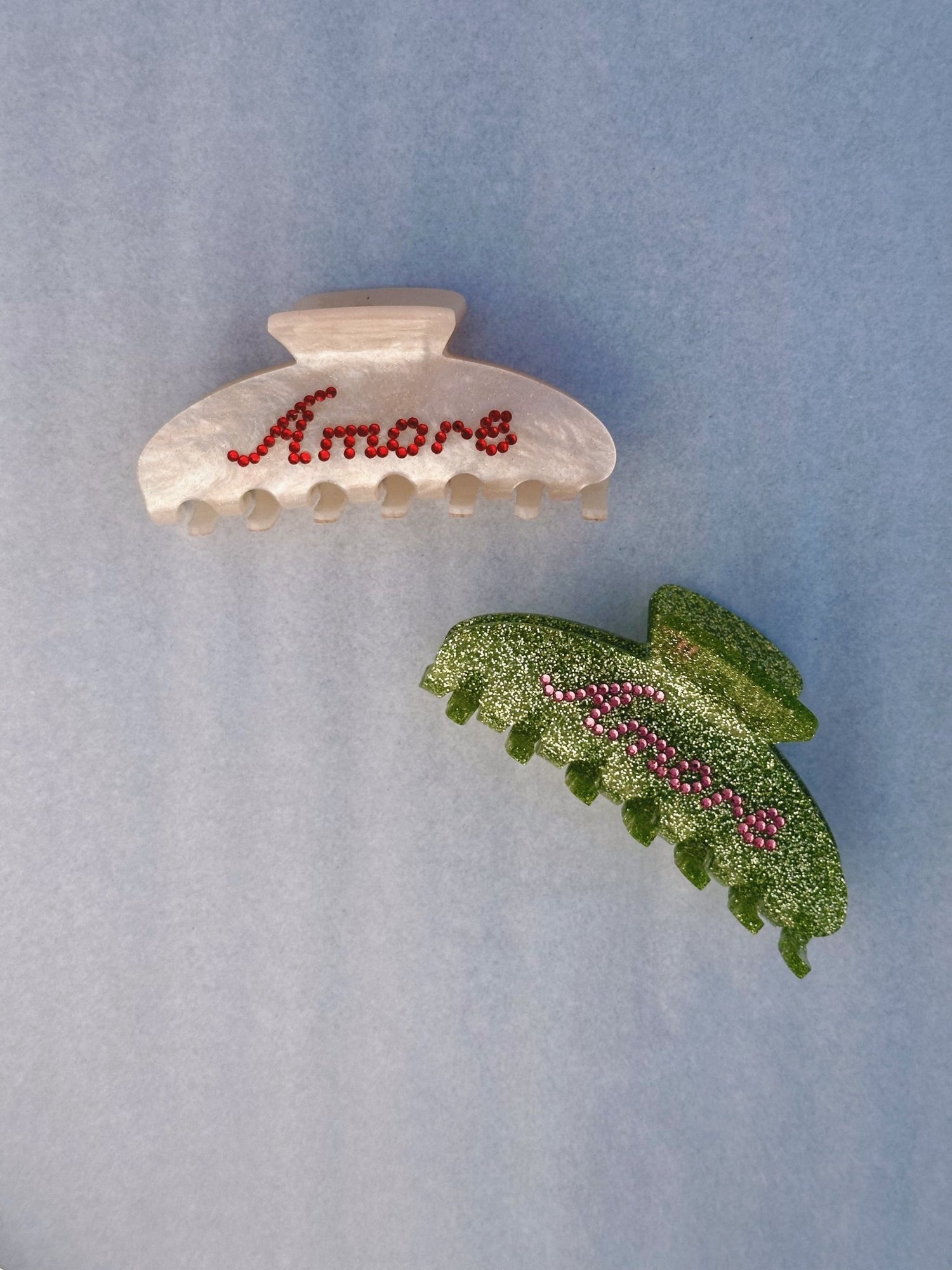 AMORE Haarspange grün - LOVEM - Hair Clip