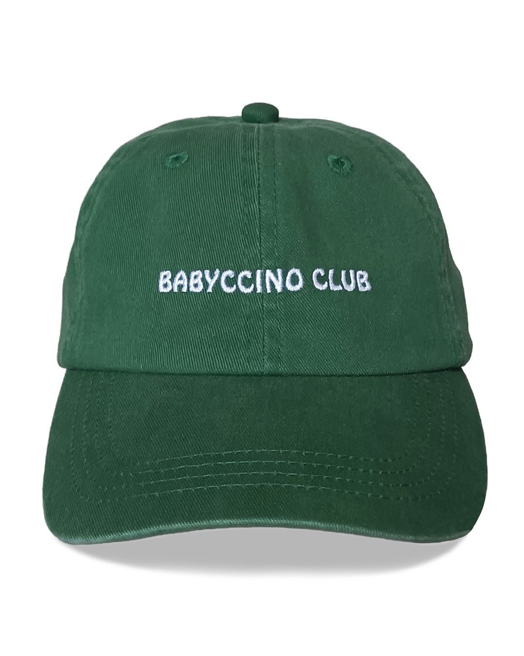 BABYCCINO CLUB Kinder Cap grün - LOVEM - Kids Cap