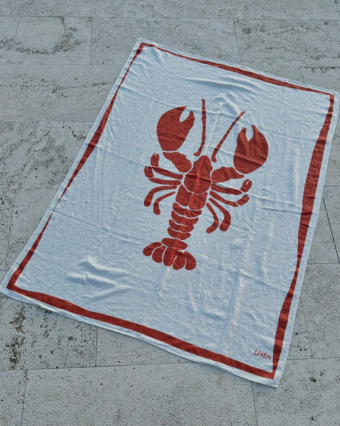 LOBSTER Tischtuch - LOVEM - Tischtuch